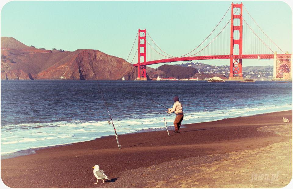 San Francisco, Golden Gate, California, USA, Ameryka, Bakers Beach