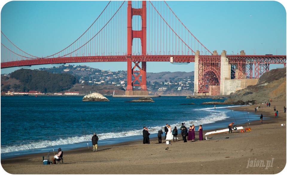 San Francisco, Golden Gate, California, USA, Ameryka, Bakers Beach