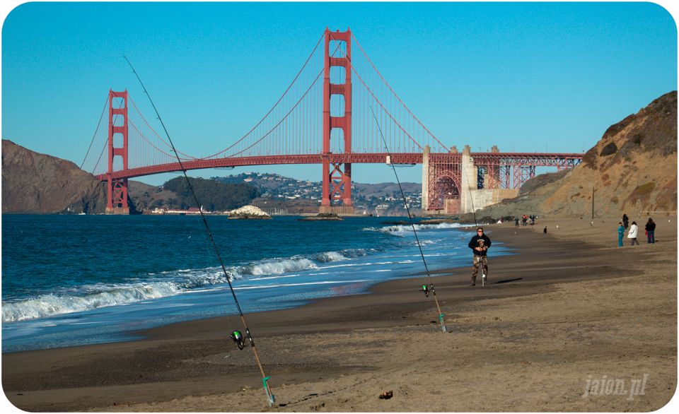 San Francisco, Golden Gate, California, USA, Ameryka, Bakers Beach
