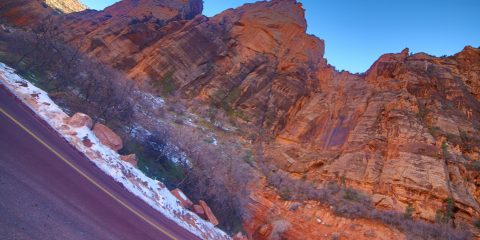 Zion National Park Blog o Ameryce, Ameryka i USA