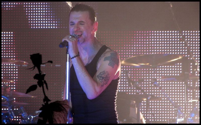 Depeche Mode róża Łódź koncert