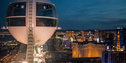 High Roller wielkie koło w Las Vegas