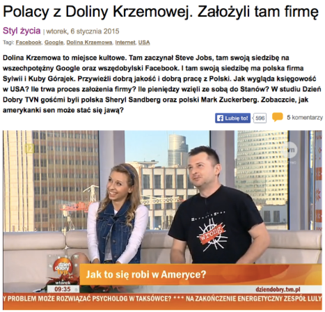 sylwia_jakub_gorajek_ddtvn_dolina_krzemowa_polacy_ameryka_usa